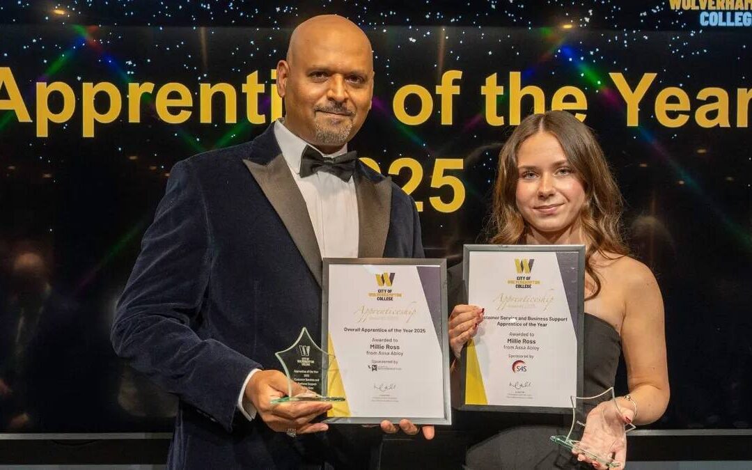Award success for ‘standout’ customer services apprentice